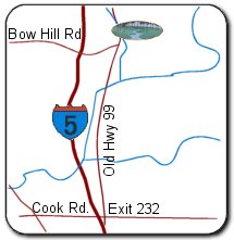 Pomona Grange Park Location Map