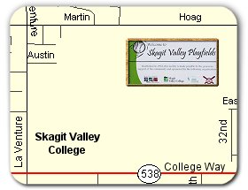 Skagit Valley Playfields Location Map